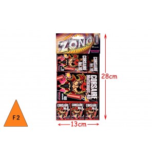 SACHET D'ASSORTIMENT 84 PETARDS ZONG 1